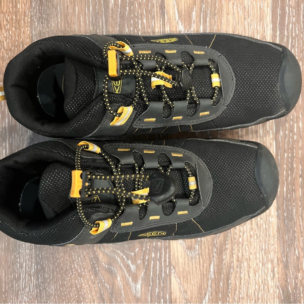 Keen Black and Yellow Outdoor Shoes